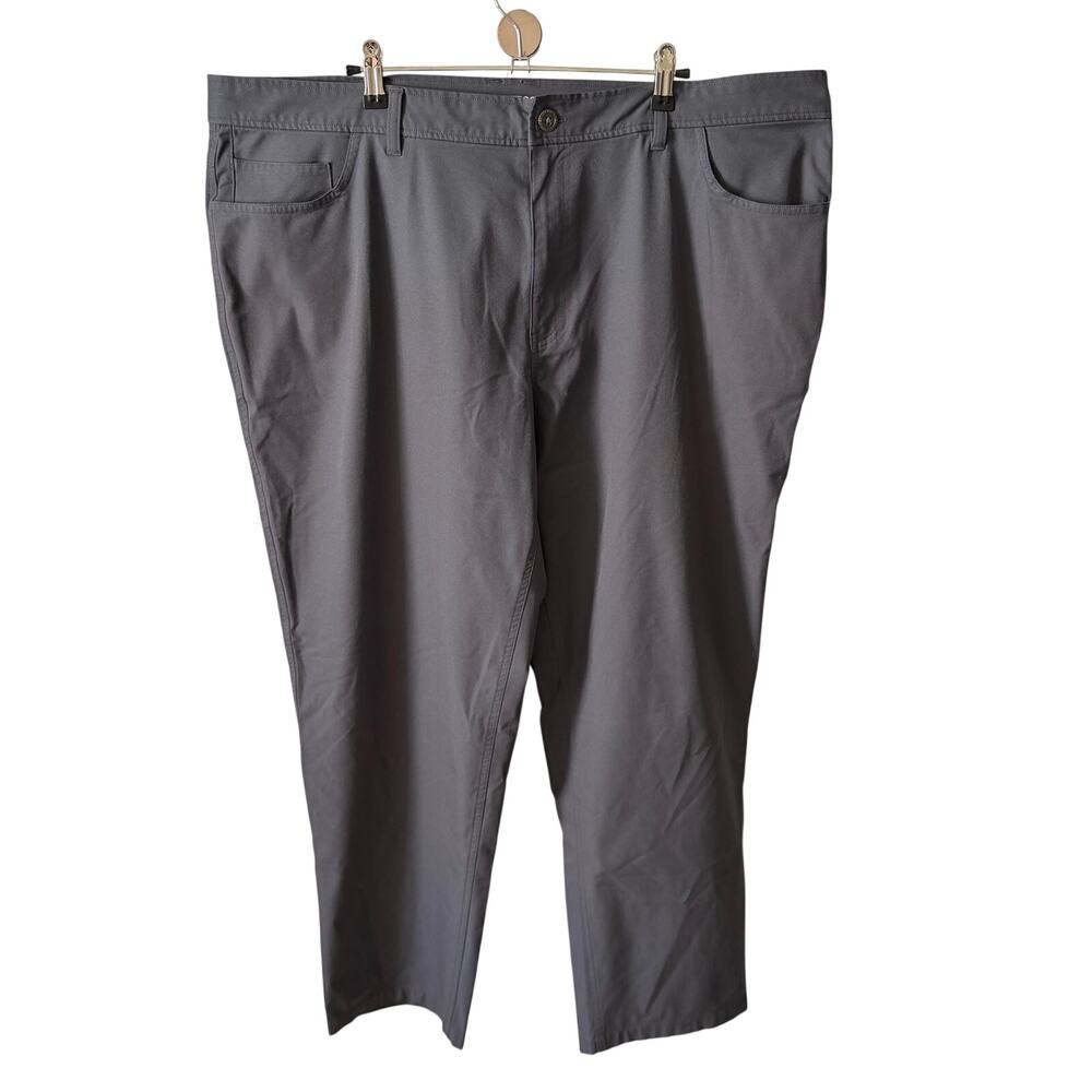 32 Degrees Mens Size 42 x 29 Stretch Performance Pants Casual Dark Gray Cool